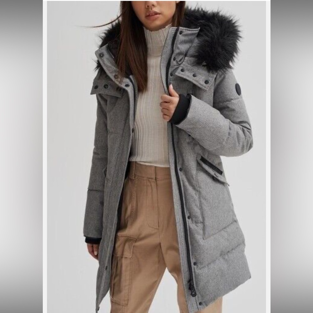 NWOT Heavy winter jacket, cruelty free